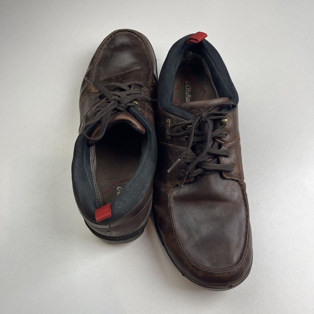 OLUKAI MEN'S MAKOA WATERPROOF SHOES Lace Up Brown Size US 14 - Picture 7 of 14